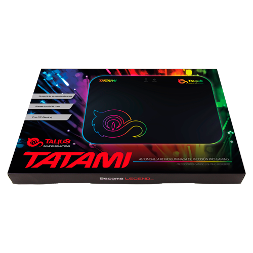 Caja alfombrilla gaming Tatami