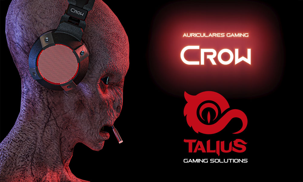 Auriculares Gaming Crow